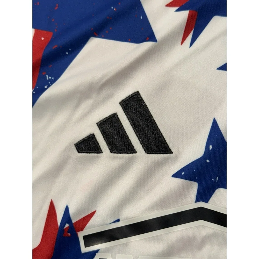 adidas MLS AMER PRESH Atlanta United FC Jersey L AEROREADY KB8968 White Blue